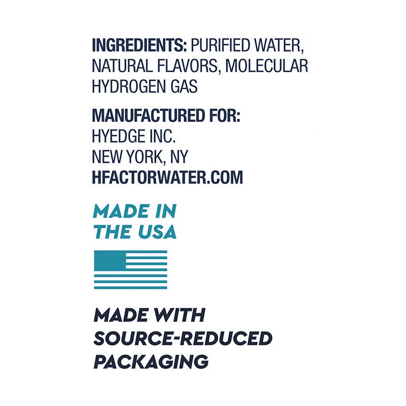 HFactor - Wholesale Sparkling Water - 11 oz Hfactor Hydrogen Infused Water - Honey Dew2