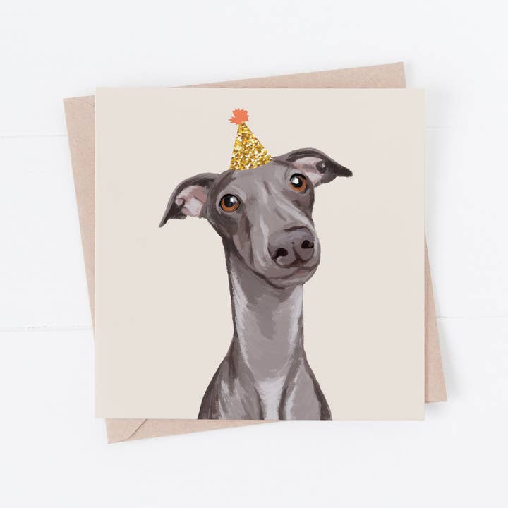 Greyhound Dog Gratulationskort för wholesale av Richarts Designs