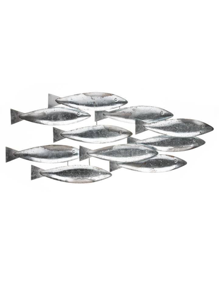 Arte Murale Scuola di Pesci per la vendita all'ingrosso da parte di Shoeless Joe Ltd