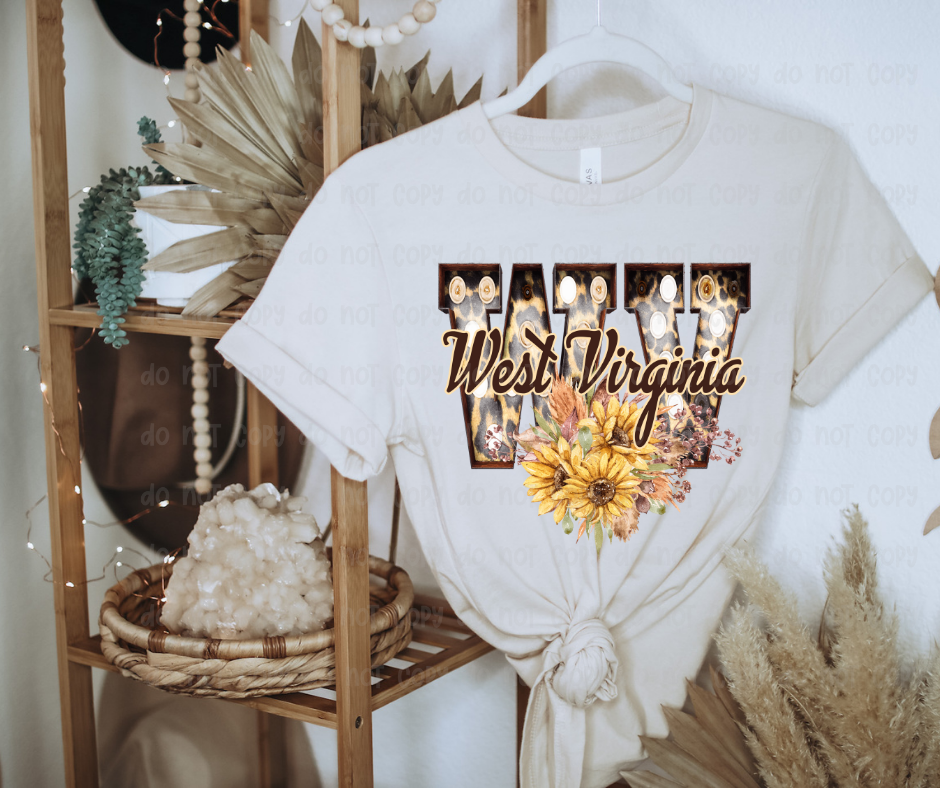 Sassy and Sublime - Wholesale Sublimation Transfer - WV Sunflowers TRANSFER1