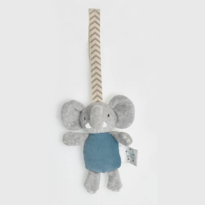 Tikiri Toys LLC - Wholesale Stuffed/Plush Toy - Kids & Baby - Alvin the Elephant Tag Along Pram Toys1