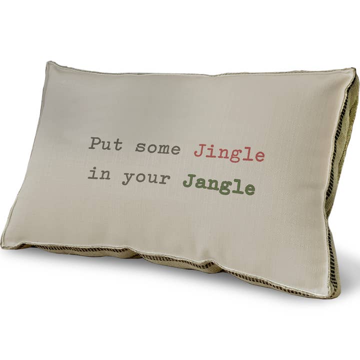 23" x 15" - Dekorativ kudde - Sätt lite jingel... för wholesale av SPLASHWORKS