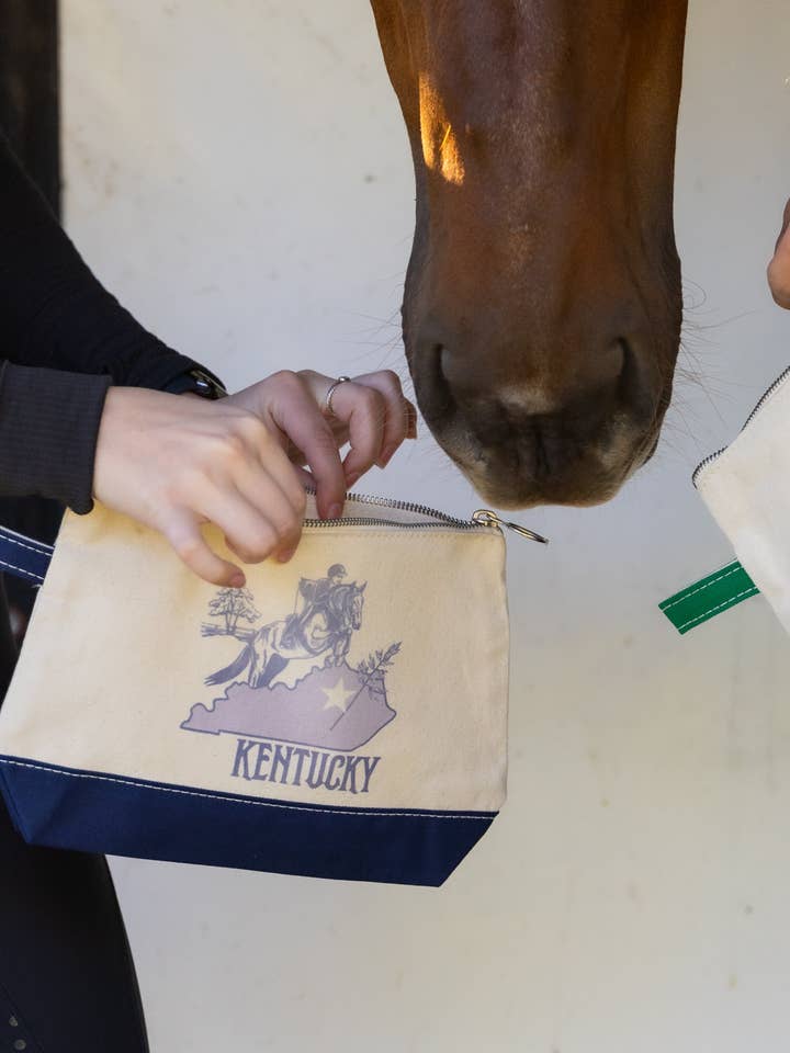 Kentucky Summer Toiletry Bag for wholesale by Hedera Equestrian