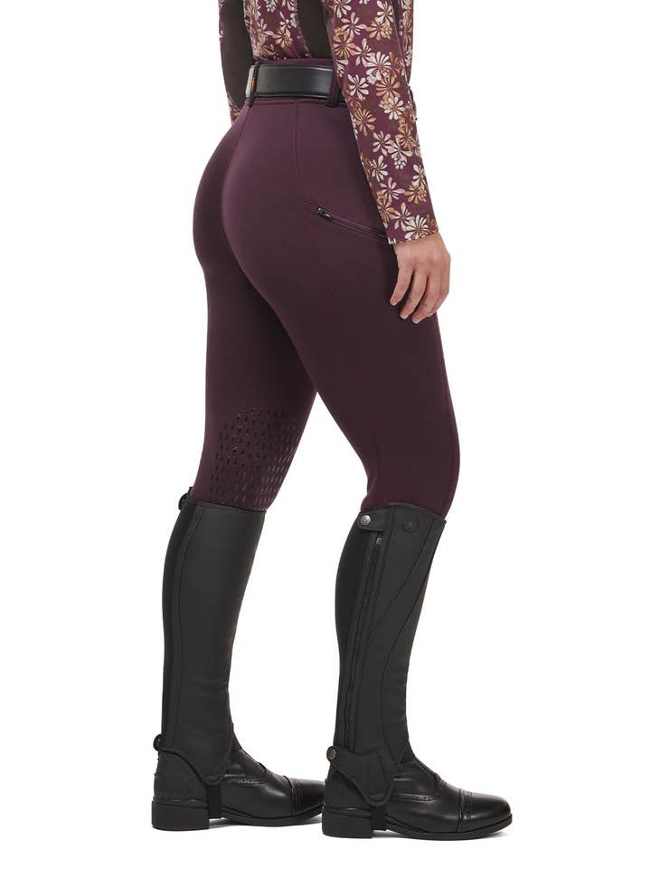 Kerrits - Wholesale Athletic/lounge leggings – Women's - Power Stretch® Fleece Knee Patch Pocket Riding Tight23