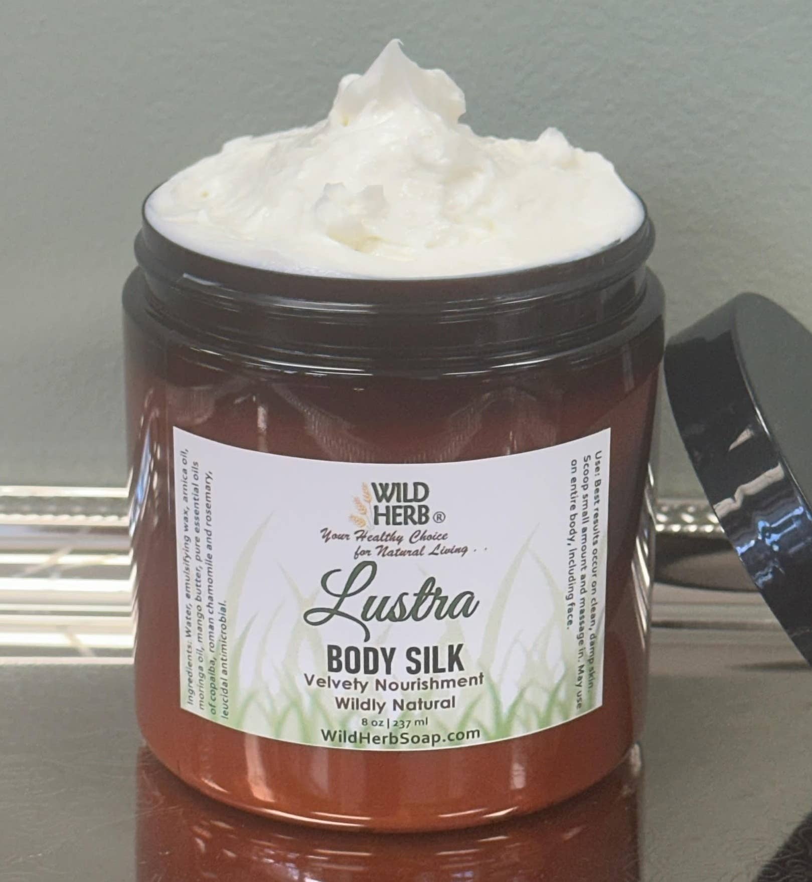 Wild Herb Soap Co – Großhandel Körperpflegecreme/Bodylotion – Lustra Body Silk Creme für faltige, trockene Haut Erneuert jugendliches Strahlen2