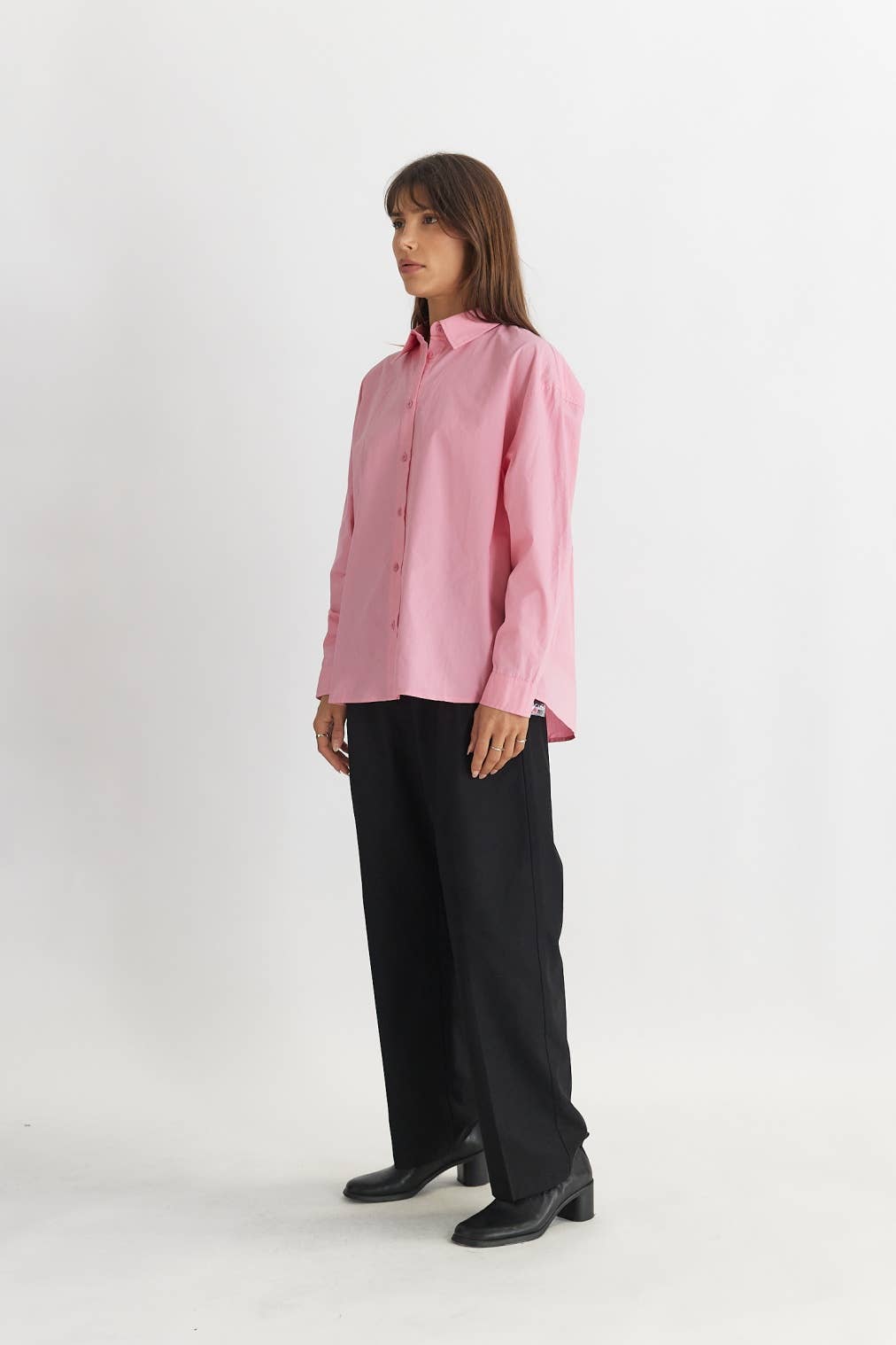 MOD REF - Wholesale Button Down Shirt - Women's - The Ema Top | Collared Button-Down Top2