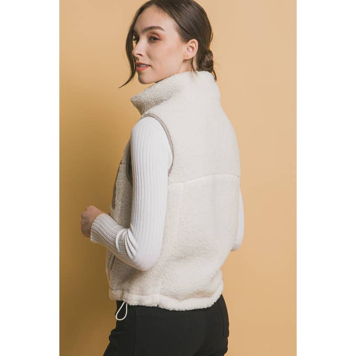 Timeless - Wholesale Outerwear Vest - Women's - Reversible Fleece Vest With Pockets9