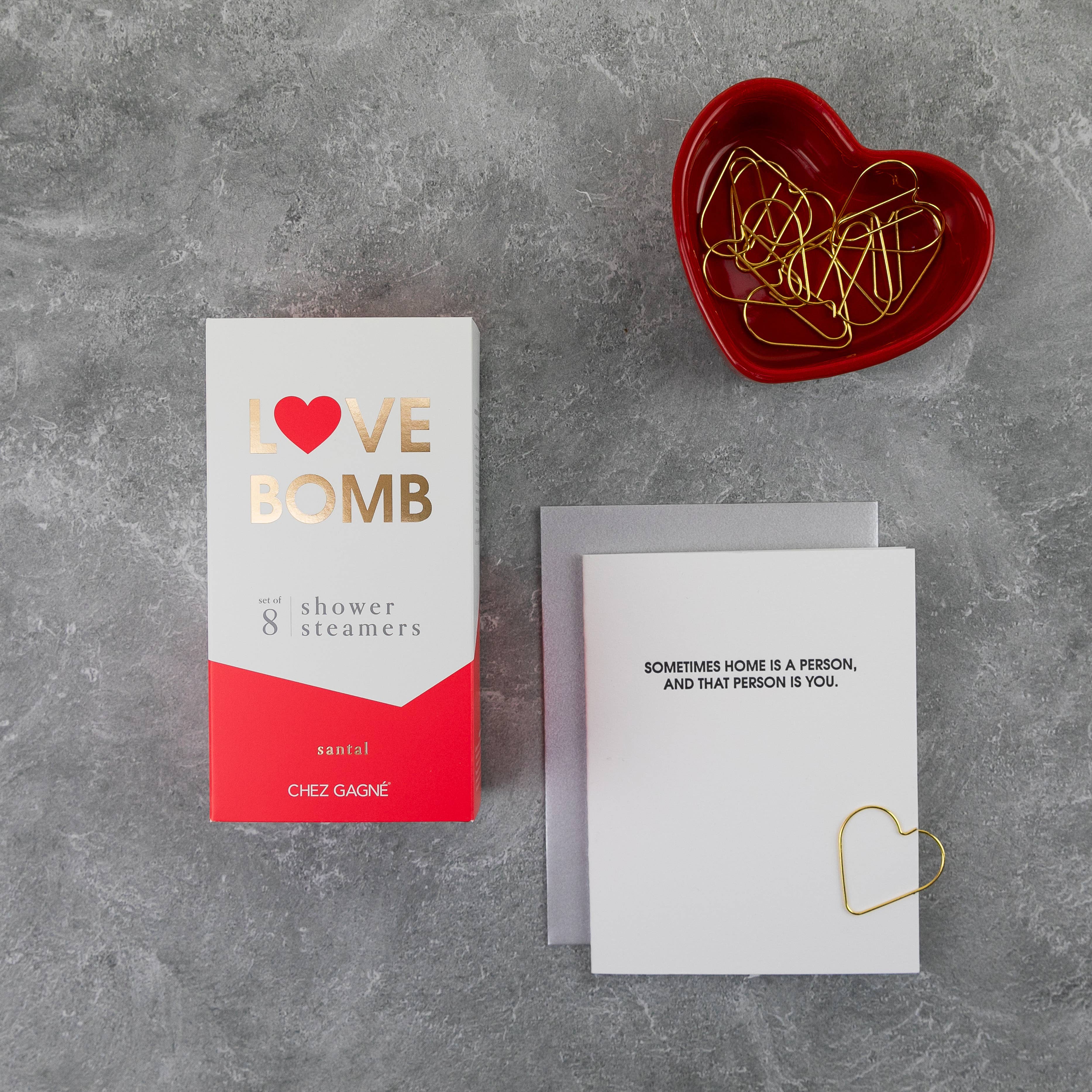 Chez Gagné - Vendita all'ingrosso Bombe/Compresse vaporizzanti da doccia - Love Bomb - Vaporizzatori per doccia all'aromaterapia - Sandalo - Set di 89