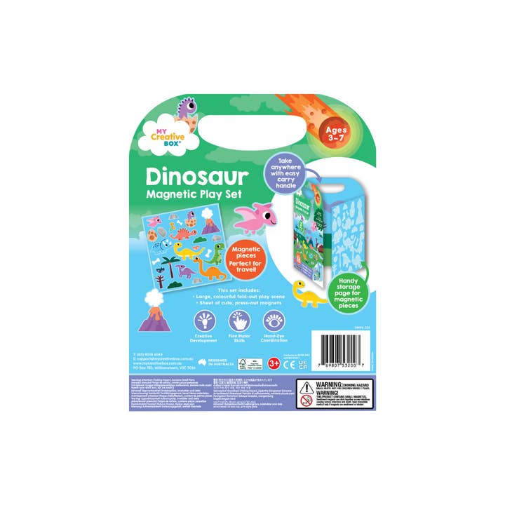 My Creative Box - Vendita all'ingrosso Set di giocattoli - Bambini - Set da gioco magnetico a forma di dinosauro