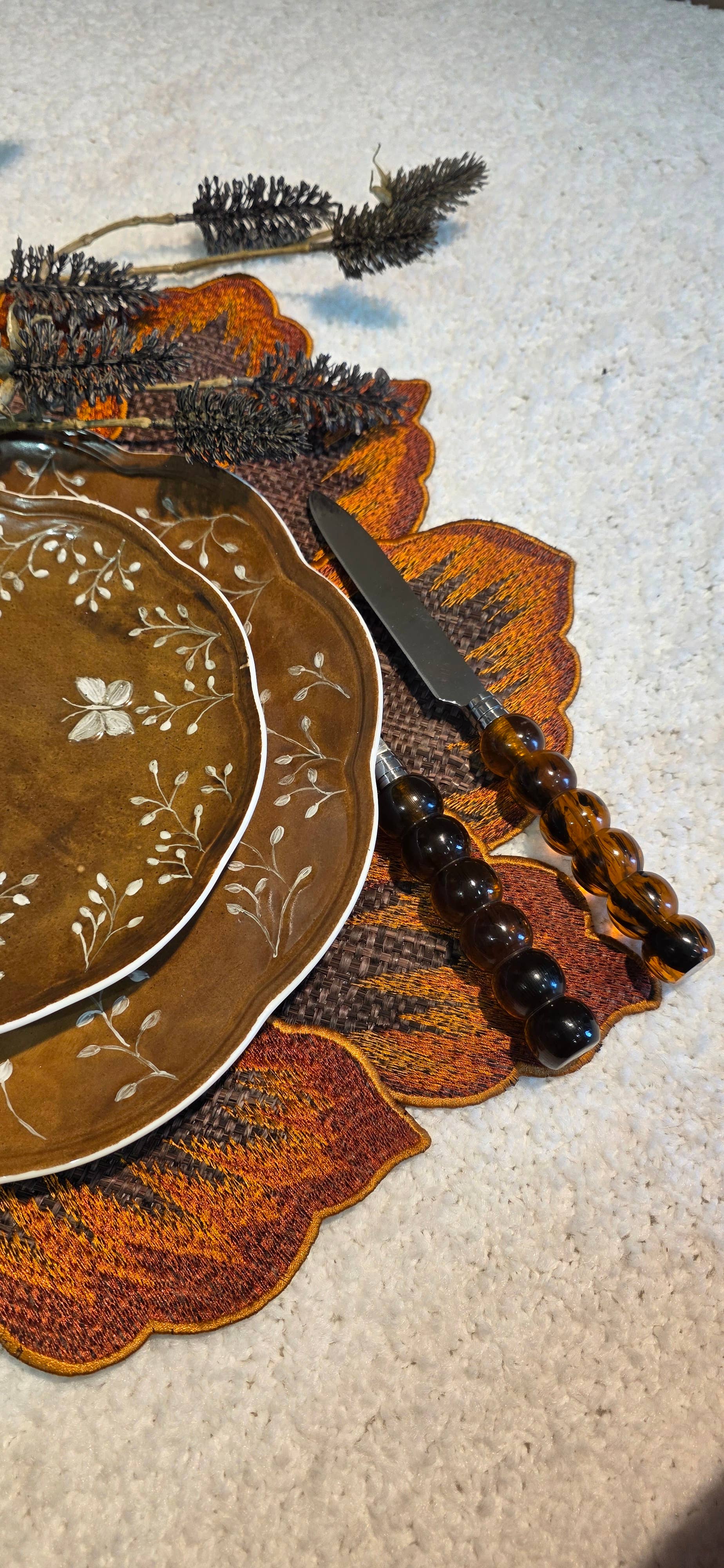 Iza Silva -Luxury Tableware – Conjunto de talheres por atacado – Conjunto de Talheres de Resina de Bordo com 5 Peças2