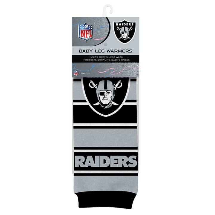 Masterpieces Puzzles - Wholesale Top & Leggings Set - Baby - Las Vegas Raiders Baby Leg Warmers