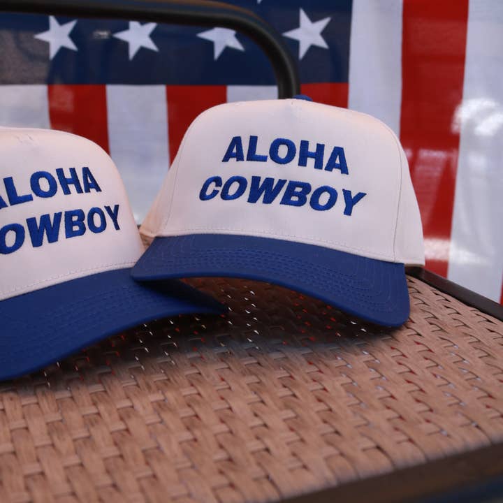 Electric label – Großhandel Trucker-Cap – Unisex – Aloha Cowboyhut1