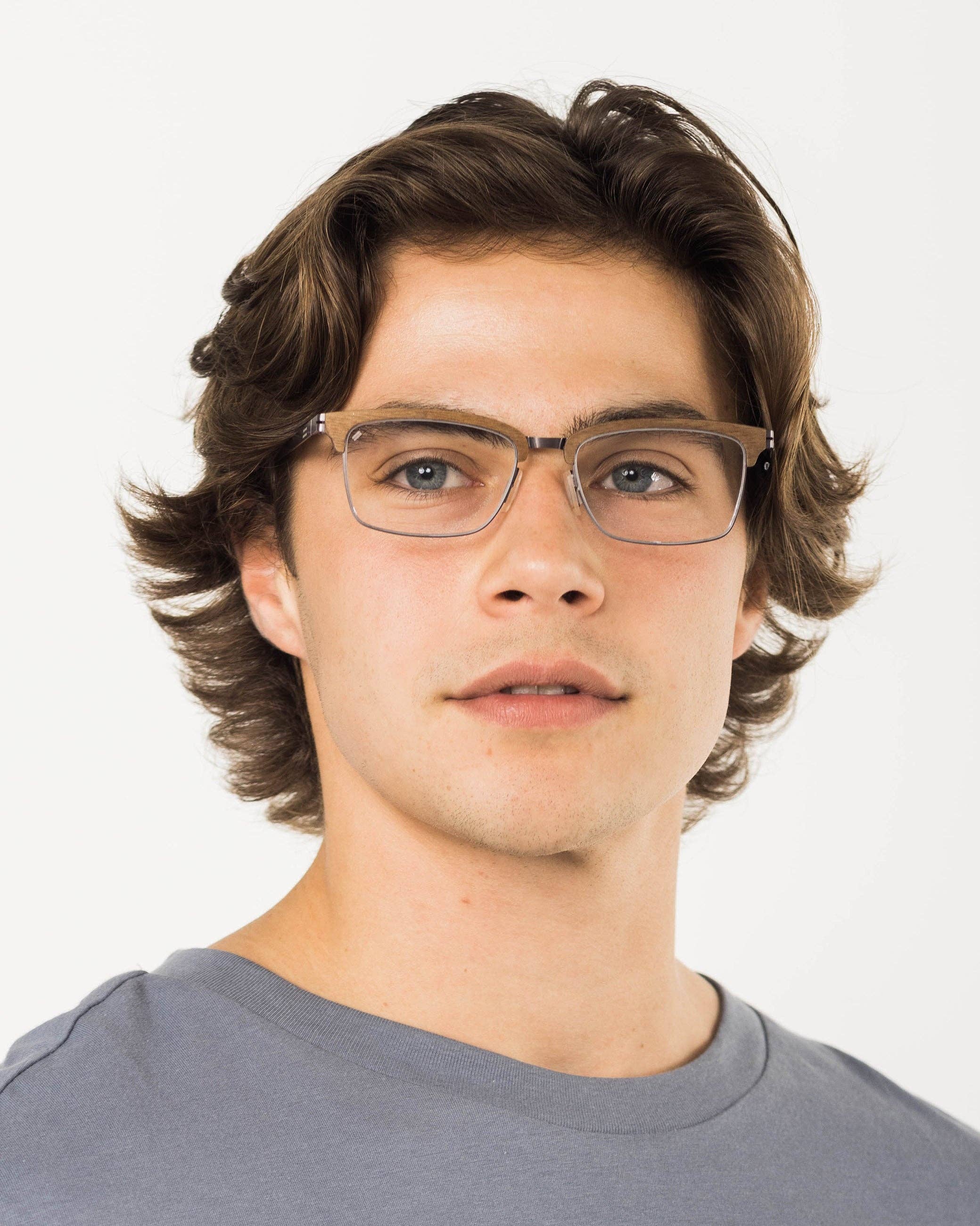 Tommy Owens - Wholesale Eyeglasses - Unisex - Stuart - Wood & Metal Eyeglasses3