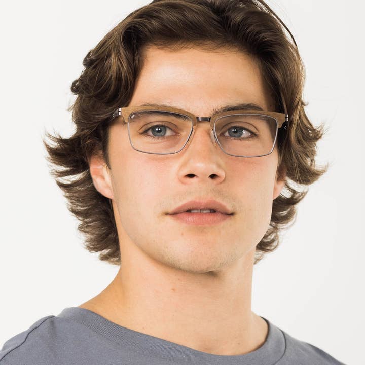 Tommy Owens - Wholesale Eyeglasses - Unisex - Stuart - Wood & Metal Eyeglasses3