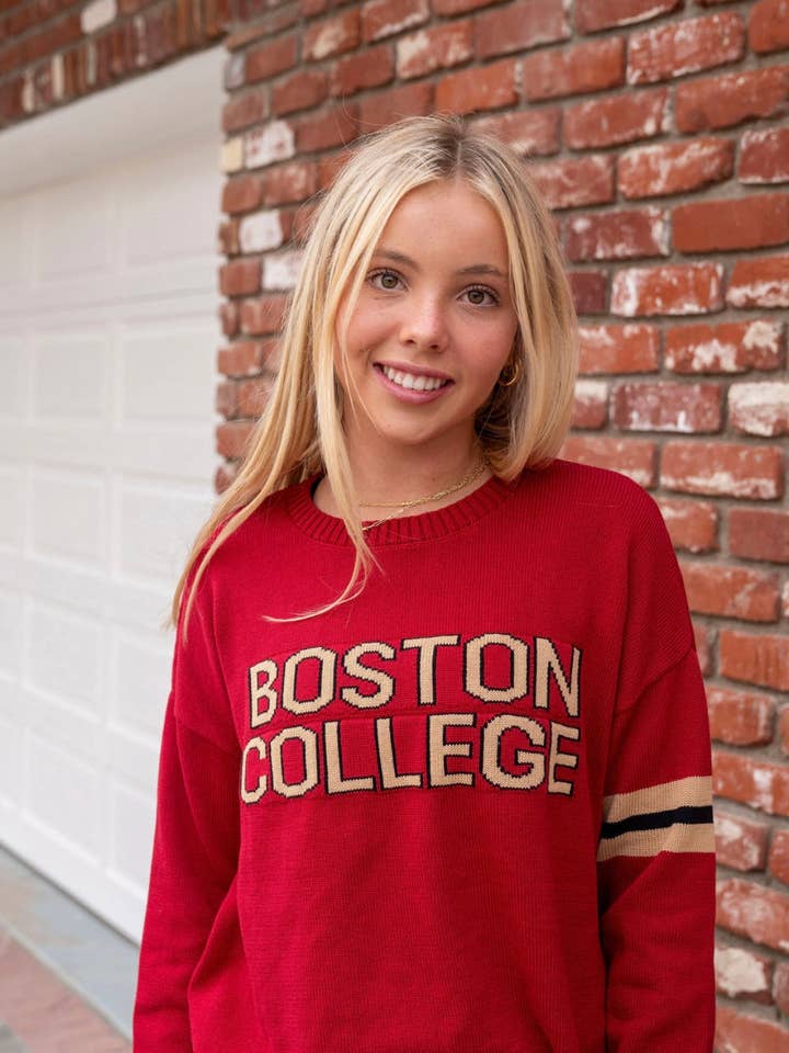 Boston College Long Sleeve – Eagles for wholesale by Newport Knits