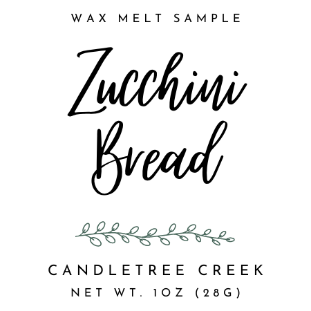 Candletree Creek - Vente Fondants - Pain aux courgettes 1oz Wax Melt1