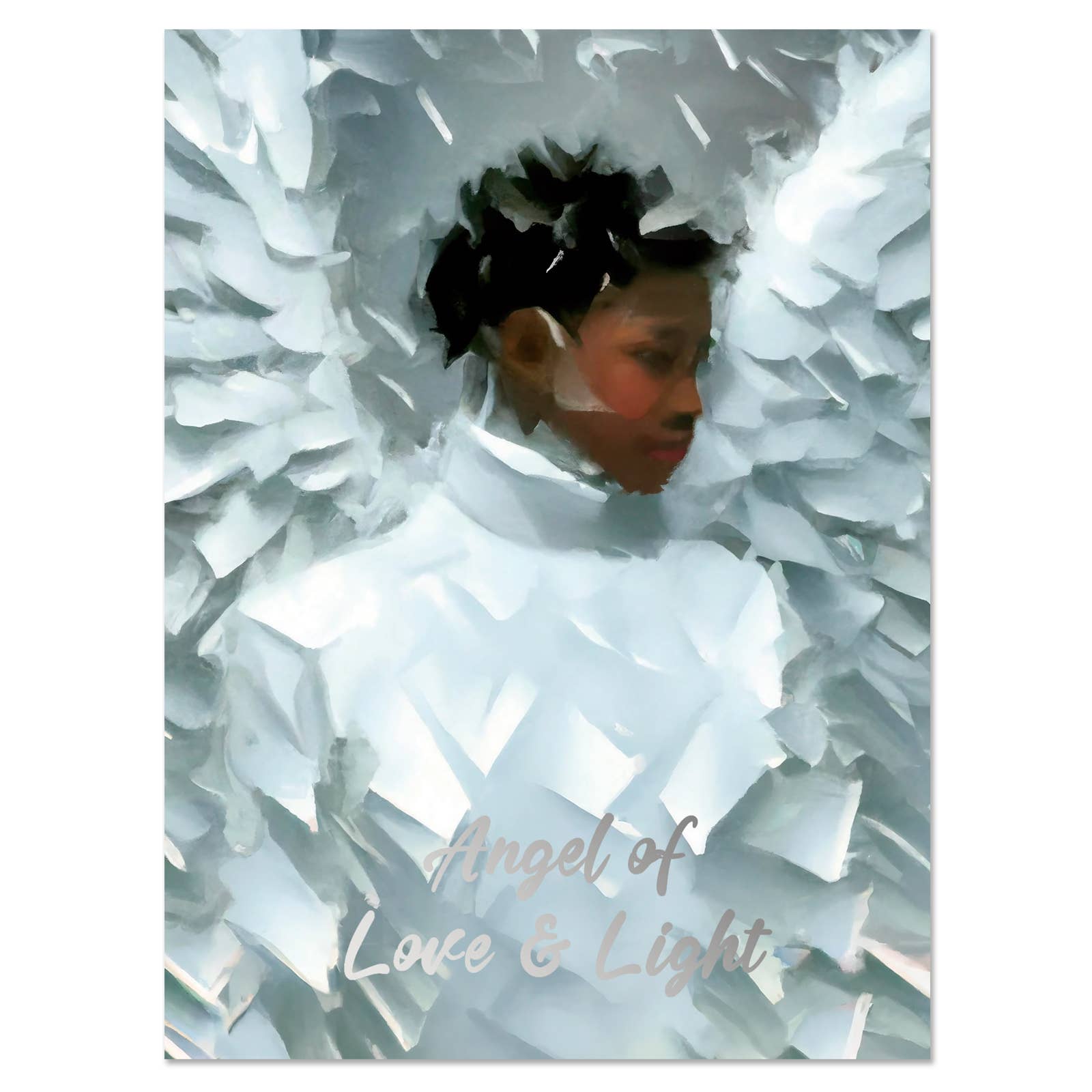Shades of Color, LLC - Wholesale Christmas Card - Holiday Cards Angel of Love & Light - 15 Cards0