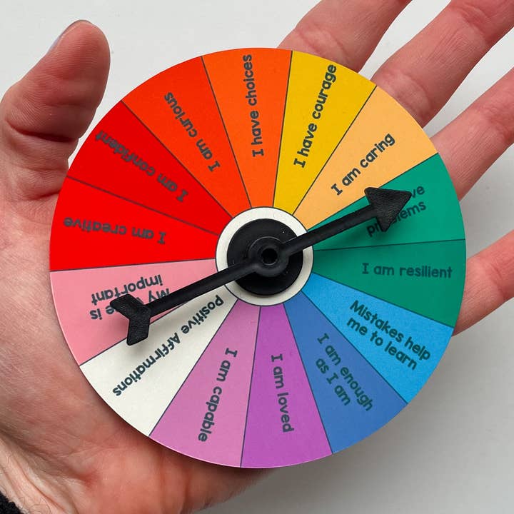 Craftly Ltd – wholesale Classic toy – Kids – Positive Affirmations Wheel0