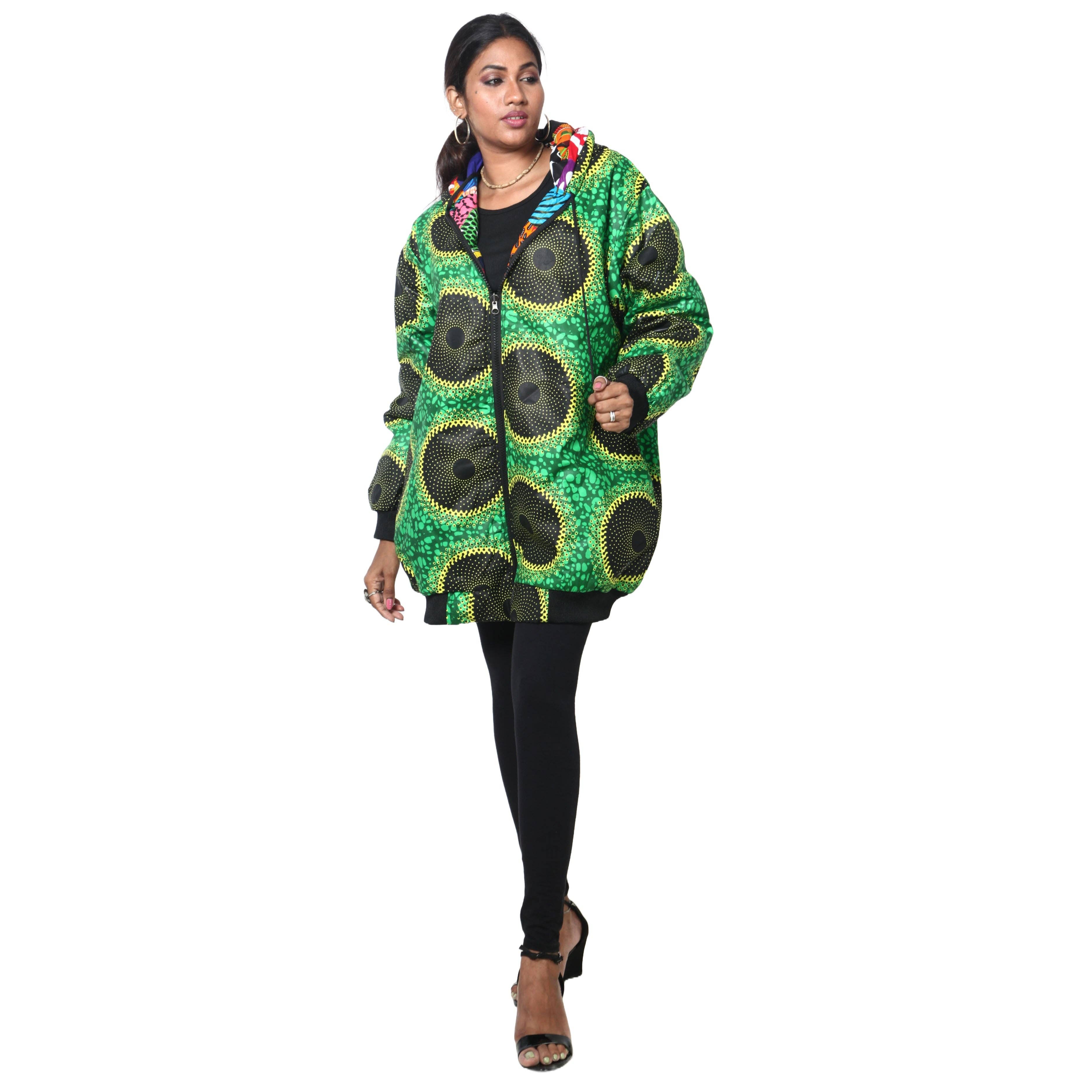 African Stars - Wholesale Retailer Display - Apparel - Unisex Reversible Jacket -- FI-2713