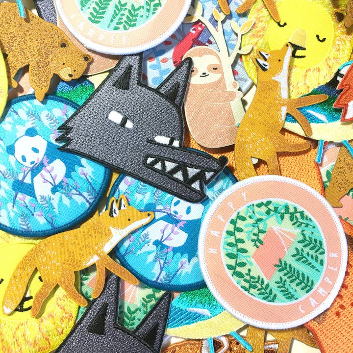 Tom Hardwick - Wholesale Patch - Bear Woven Iron-on Patch3