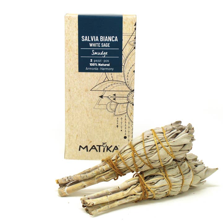 Herborea srl - Wholesale Sage Bundle - White Sage Smudge - 2 pcs