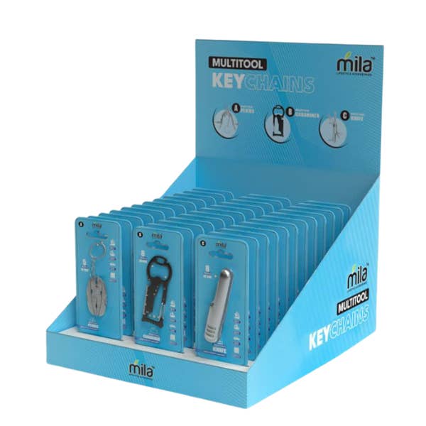 Mila Wholesale - Wholesale Keychain - Unisex - Keychain Multi-Tools