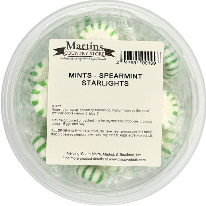 Martin's Country Store LLC - Wholesale Mints - SPEARMINT STARLIGHTS 9.9oz3