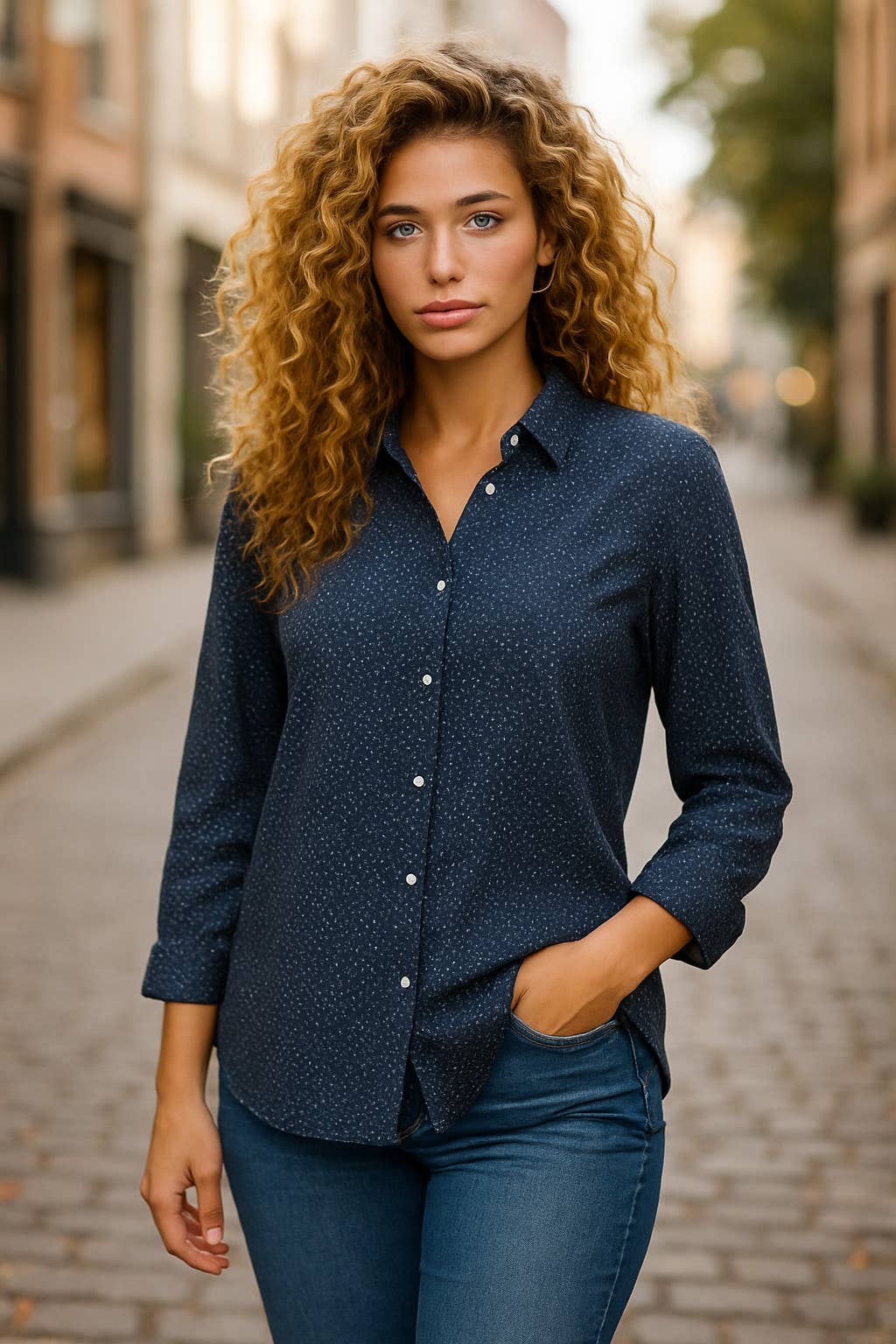 A Woman we Love - Venta al por mayor Camisa con botones - Mujer - Nuevo lote de 20 camisas otoño/invierno18