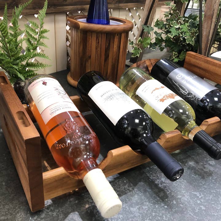 4 Flaske Stabelbar Vinhylde - 406 for engroshandel hos Kalmar Home