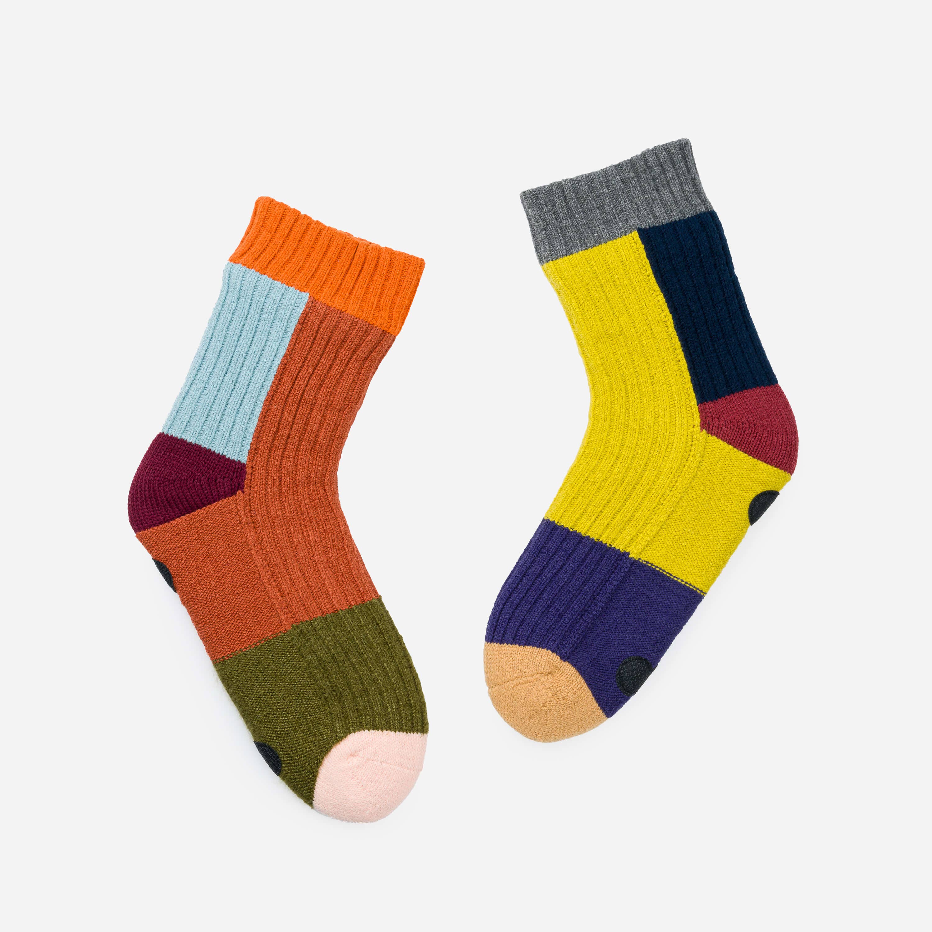 VERLOOP | knits - Vente Chaussettes – unisexe - Chaussettes Mismatch House7