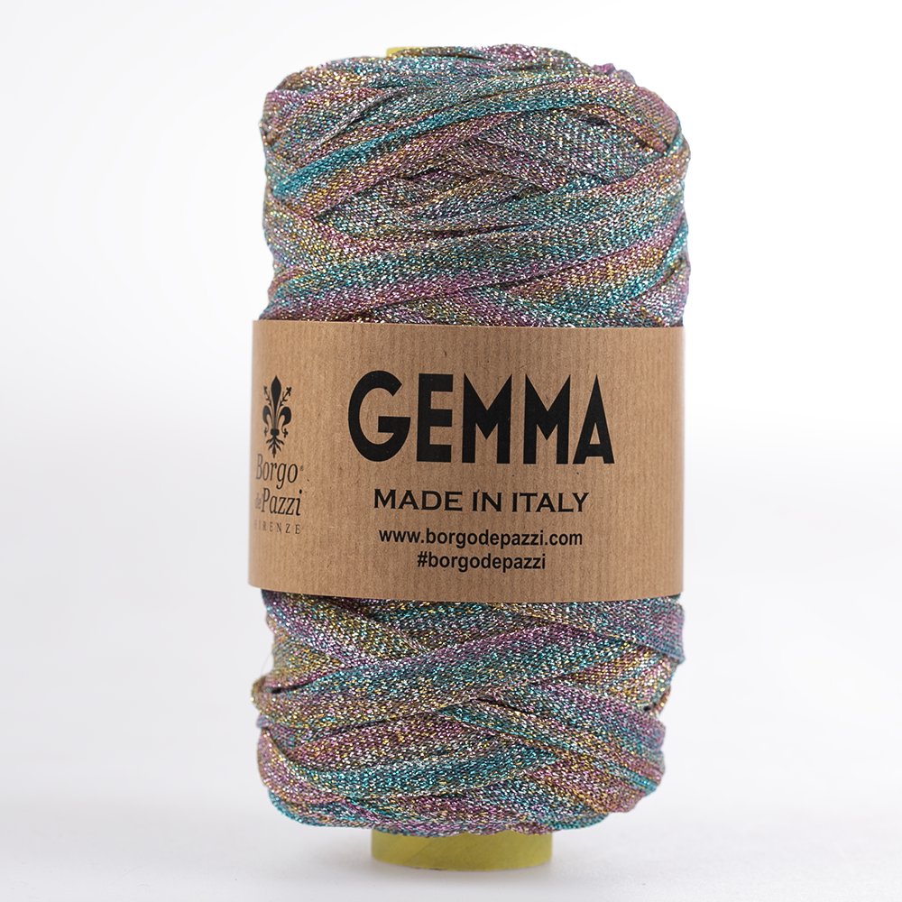 Borgo de' Pazzi - Firenze - Wholesale Yarn - "Gemma" a light and sparkling ribbon2