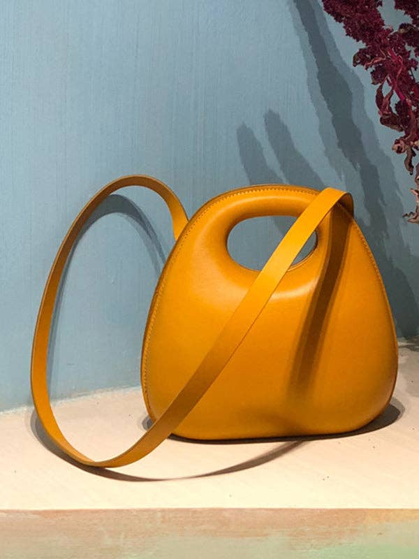 VividLux - Vente Sac à main avec poignée sur le dessus – femme - Sac bandoulière VividLux en simili cuir à design géométrique ajouré et découpes6