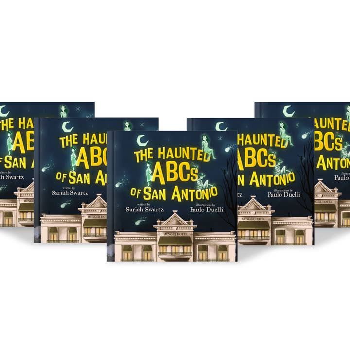 Sariah Swartz Books - Wholesale Early Reader Book (6-8) - The Haunted ABCs of San Antonio3