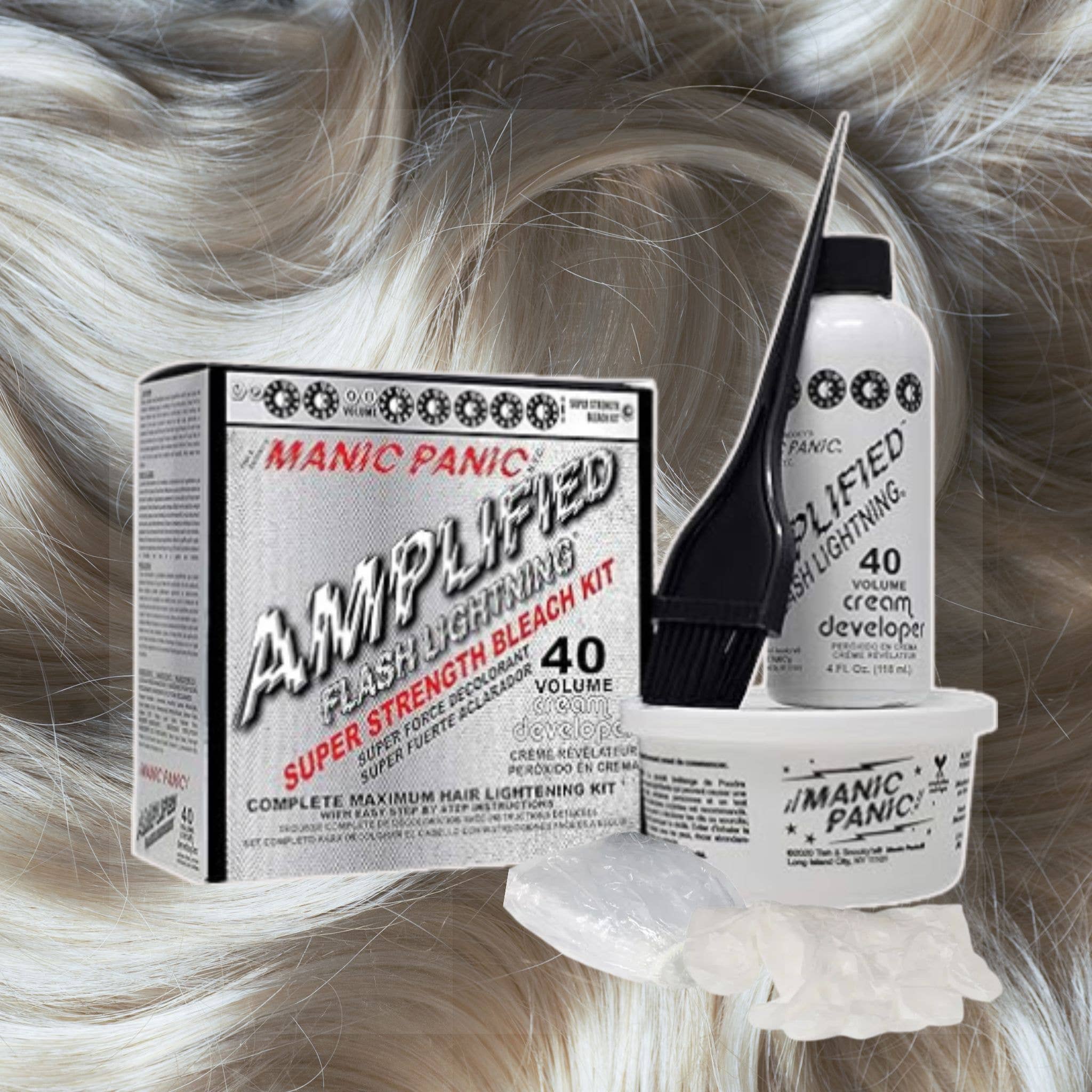 Manic Panic - Wholesale Hair Dye - Flash Lightning® Hair Bleach Kit 40 Volume2