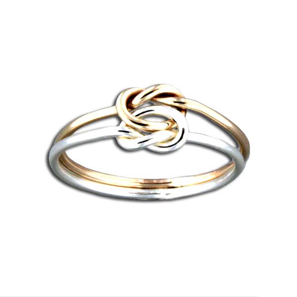 Mark Steel Jewelry - Wholesale Band/Stacked Ring - Double Knot Ring