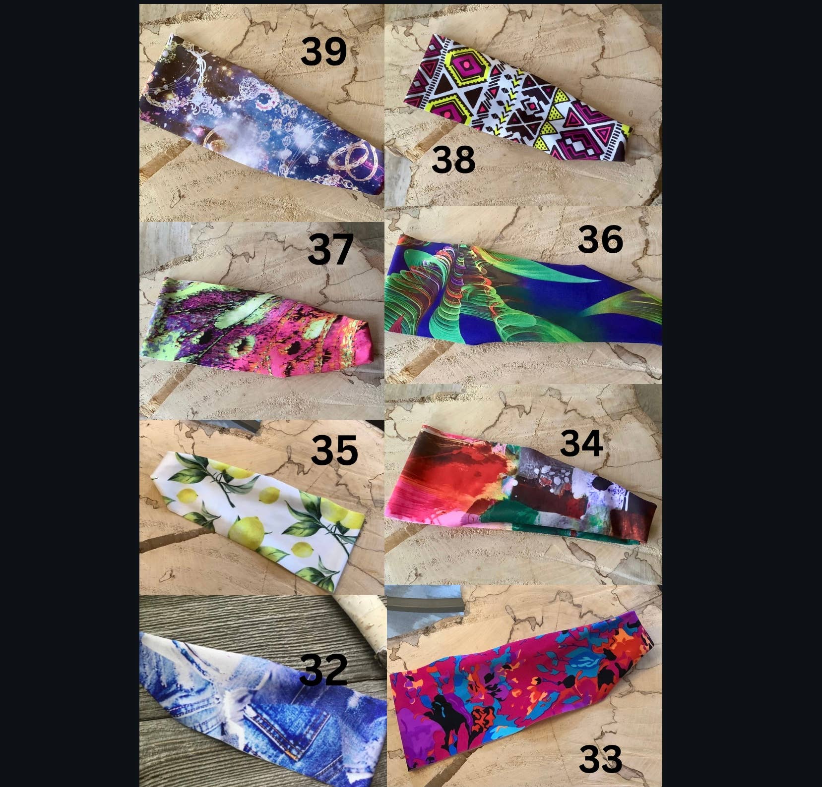 Beautiful Boundaries - Wholesale Fashion Headband - Women's - Headbands, set of 5 yoga headbands, workout headbands8