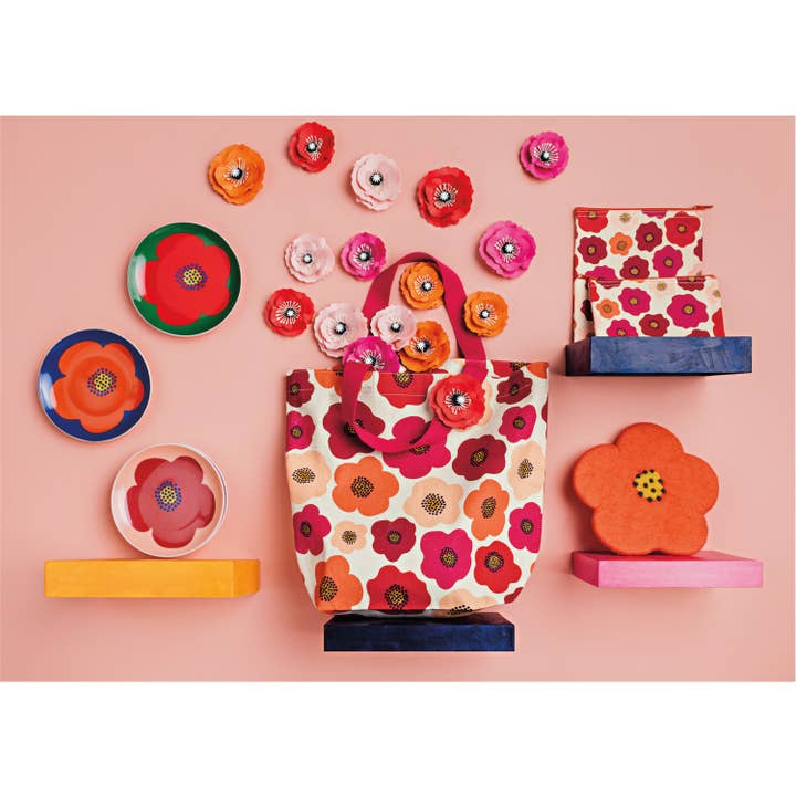 Danica Jubilee - Wholesale Dinner Plate - Poppy Appetizer Plates Set of 4 Assorted