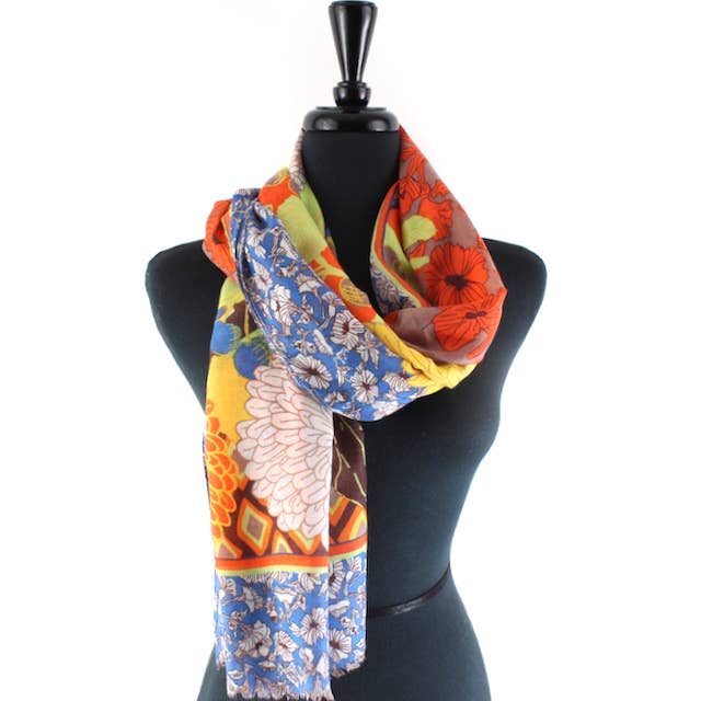Pretty Persuasions - Wholesale Scarf - Women's - S23046 Montego View Lightweight Scarf14