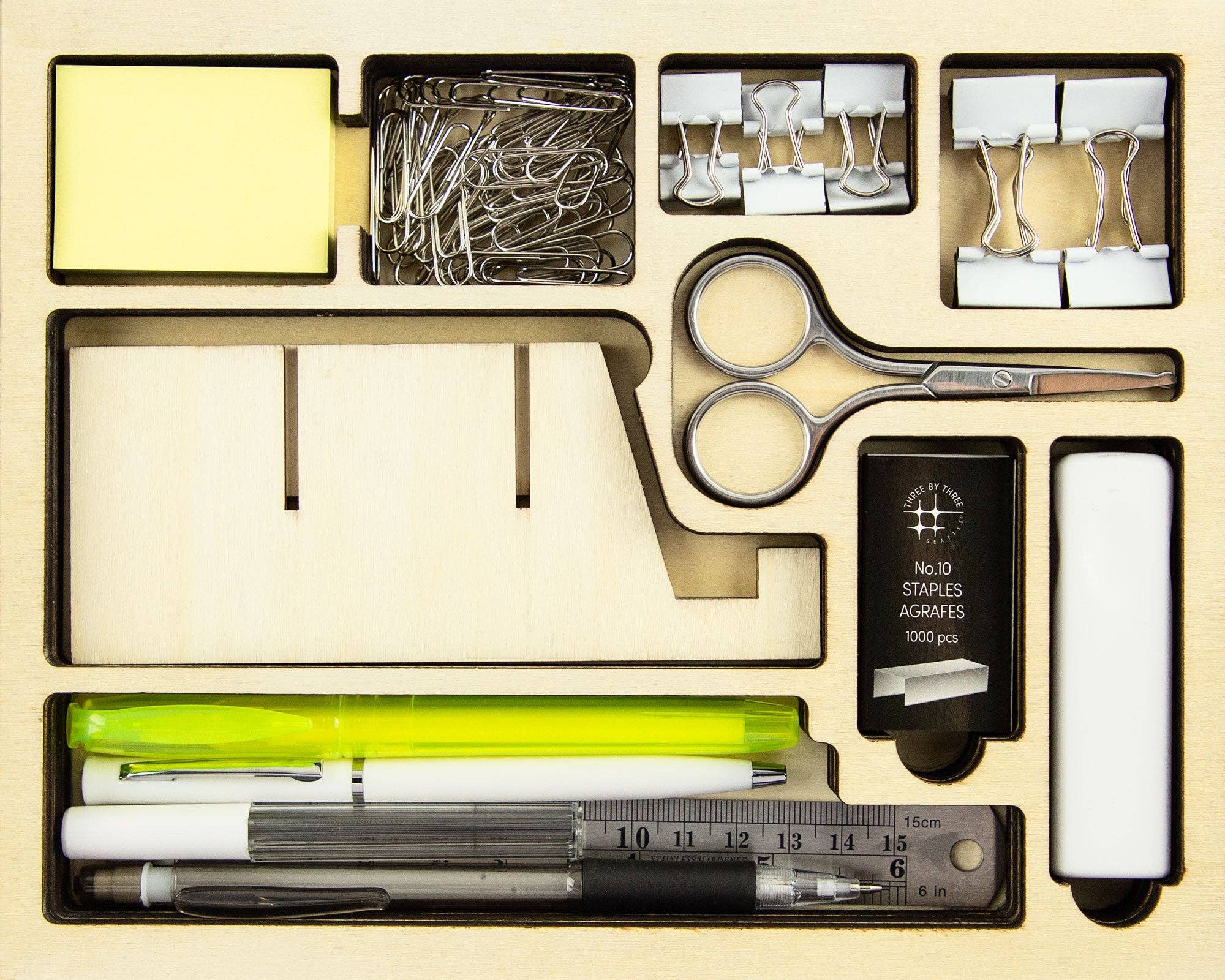 Three by Three Seattle - Vente Rangements de bureau - Bureau portable JotBlock4