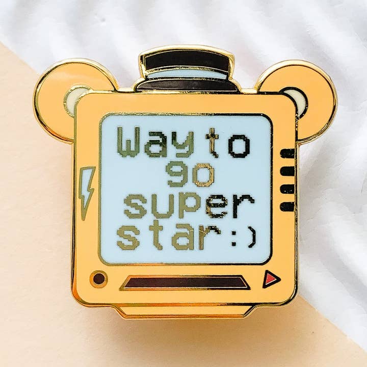 Freddy Faz-watch Enamel Pin - FNAF for wholesale by Teasuii