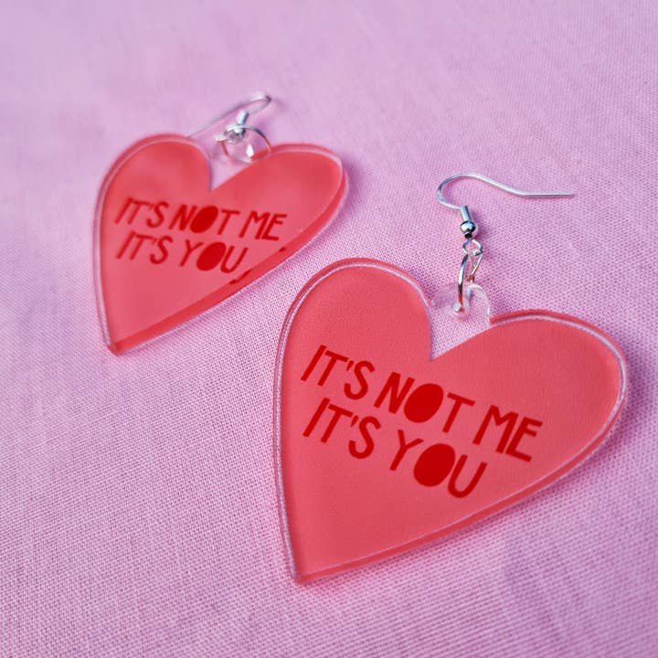 It's not me it's you earrings for wholesale by JADEMUATDODD