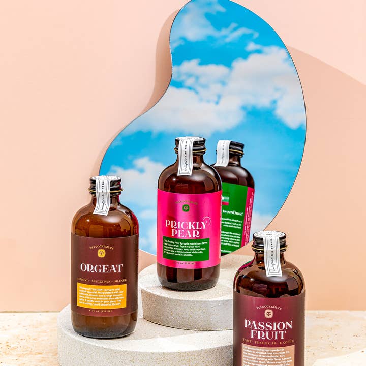 Yes Cocktail Co - Wholesale Cocktail Mix/Syrup - Prickly Pear Syrup: SUMMER SEASONAL