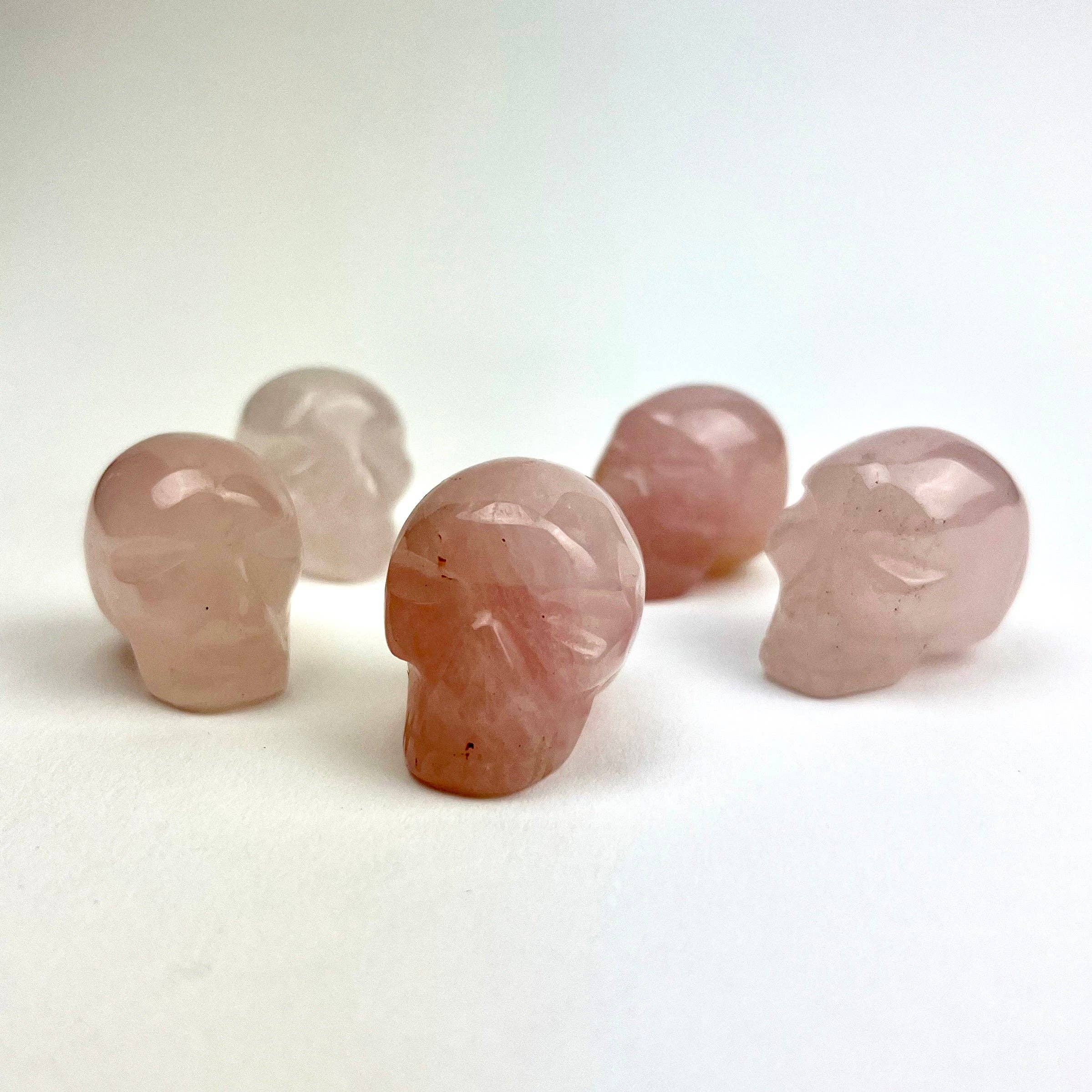 Pelham Grayson Rose – wholesale Spiritual stone/crystal – *Mini Skulls | 25-30mm | Brazil2