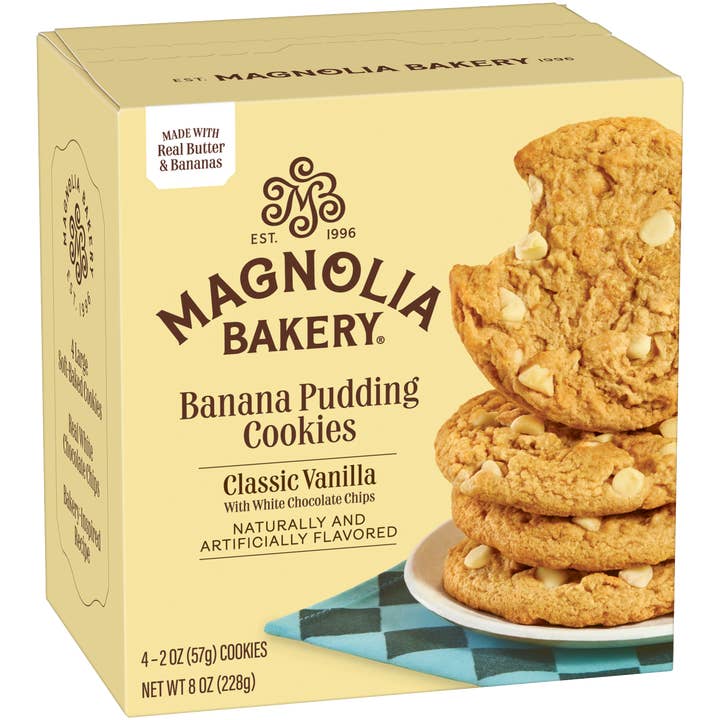 Banana Pudding Cookies - Classic Vanilla with White for wholesale by Magnolia Bakery
