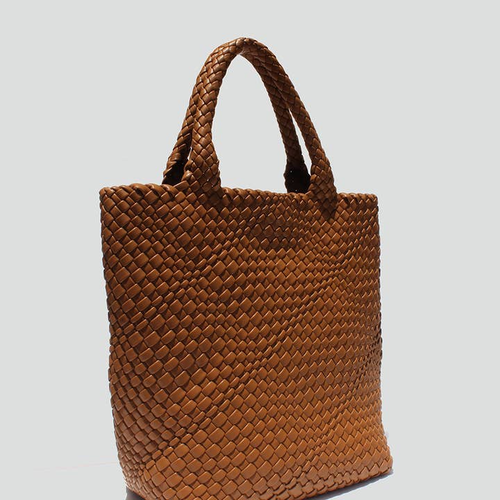 STREET LEVEL - Vente Tote bag – femme - Fourre-tout tissé Ivy 4