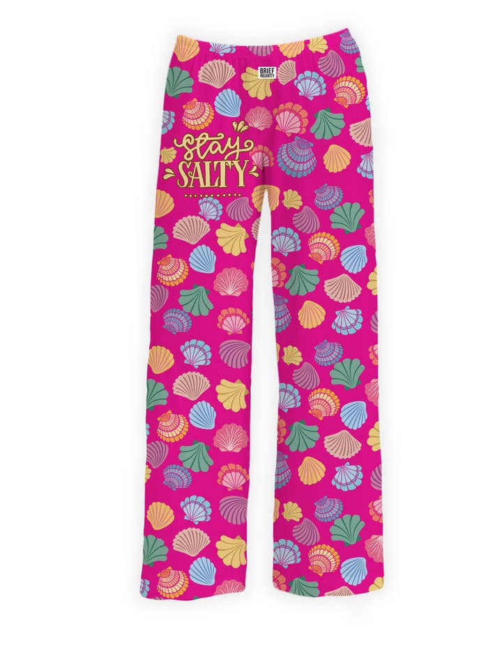 BRIEF INSANITY - Wholesale Lounge Sweatpants/Joggers - Women's - Stay Salty Seashell Lounge Pants