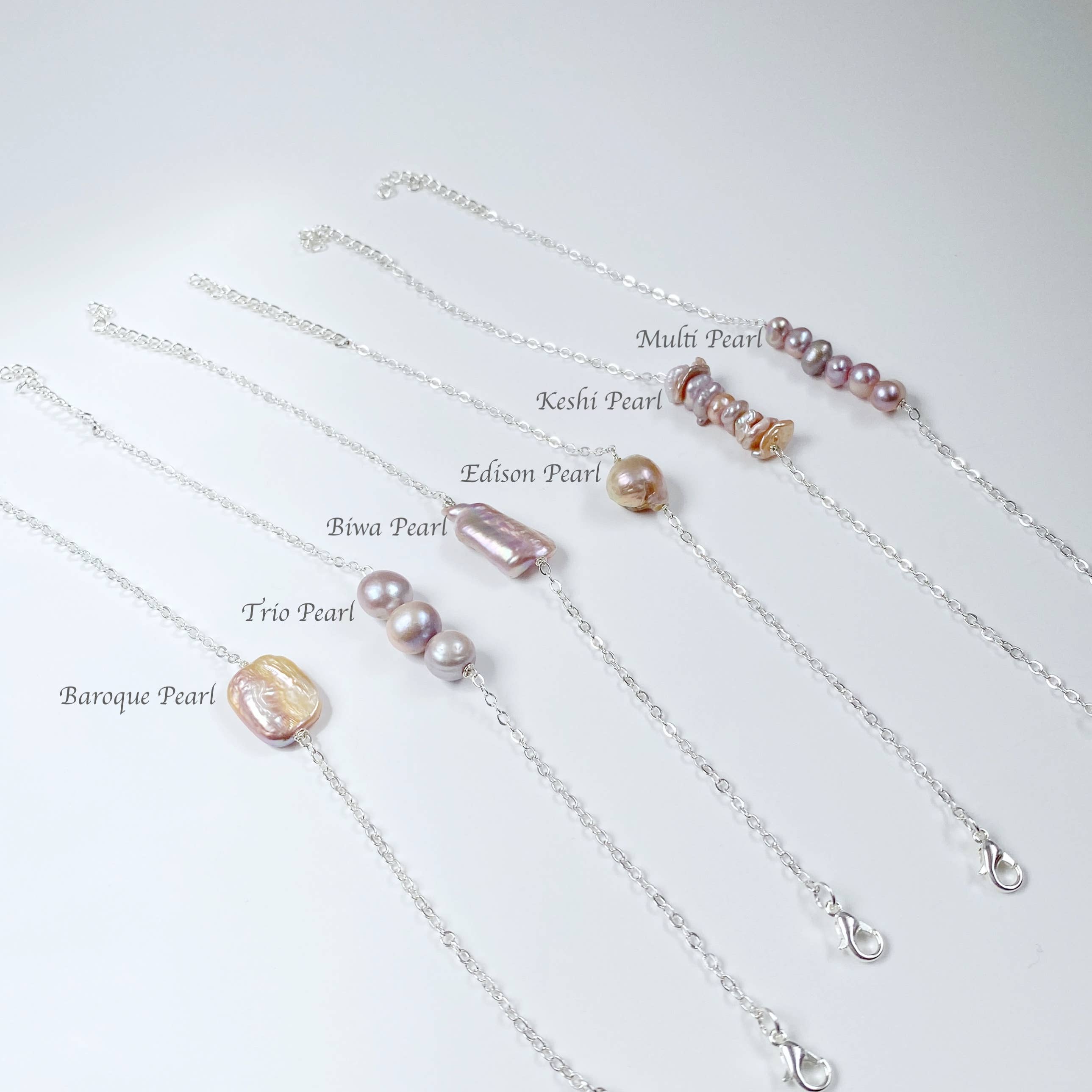 iBijoux - Wholesale Beaded Bracelet - Freshwater Lilac Pearl Bracelet (1S13)6