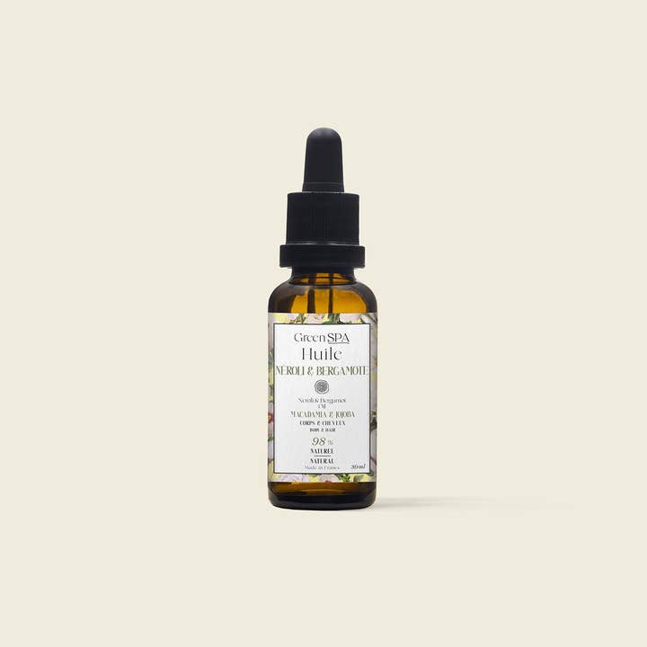 Green Spa – wholesale Bad- och kroppsolja – Neroli- och bergamottolja (begränsad upplaga)