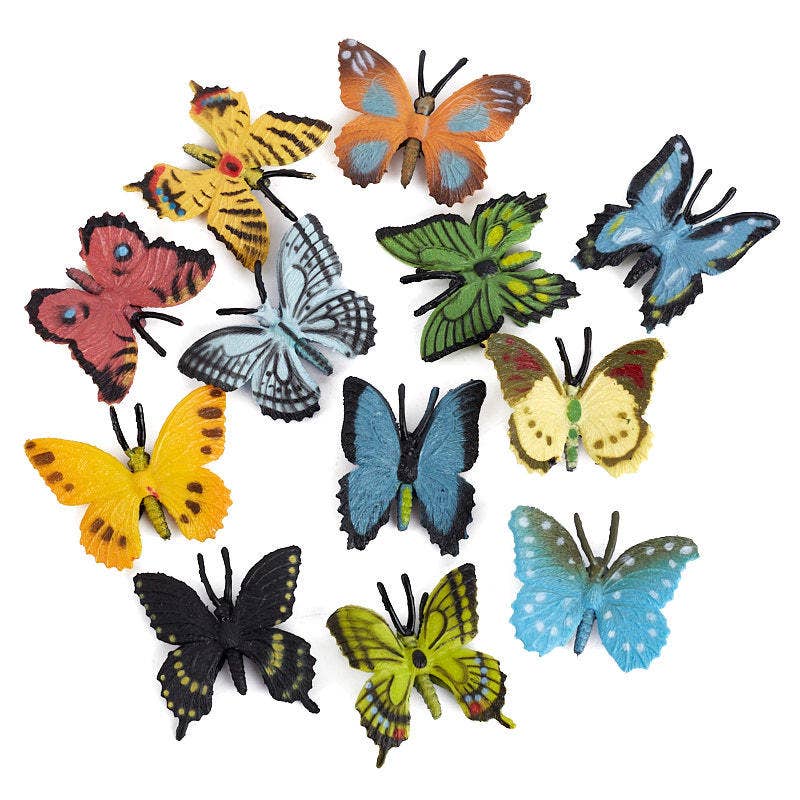 Factory Direct Craft – wholesale Decorative tabletop object – Mini Butterflies (Pack of 4 Butterfly) -  1-1/2" x 1-1/4"  2