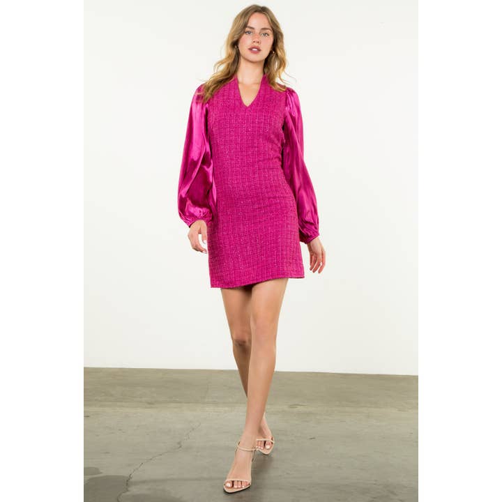 THML – Engroshandel Kjole - Dame – Blandede tweedkjole12